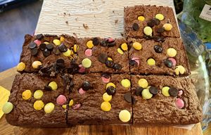 Easter 🐣 brownies  at Bio Cafe in Aberdeen