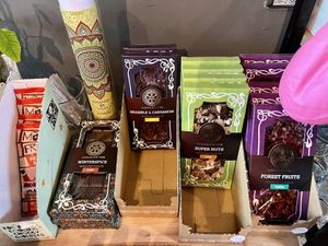 Vegan chocolates 🍫   at Bio Cafe in Aberdeen