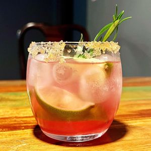 Long night summer Mocktail   at Bio Cafe in Aberdeen