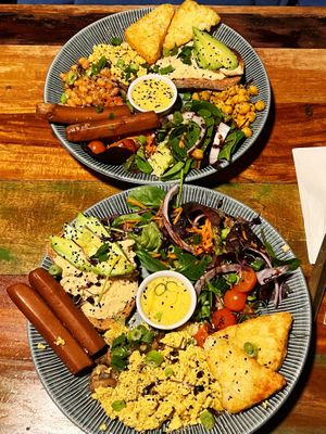 Full tofu breakfast   at Bio Cafe in Aberdeen