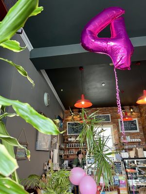 4th anniversary   at Bio Cafe in Aberdeen