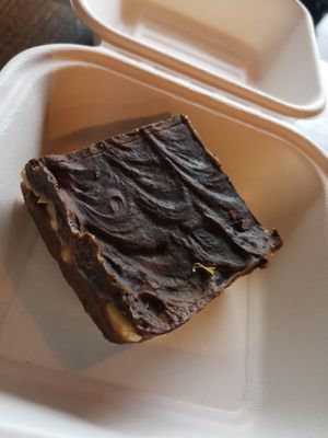 Dessert snickers at Bio Cafe in Aberdeen