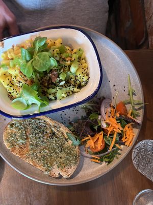 Mac n cheese  at Bio Cafe in Aberdeen