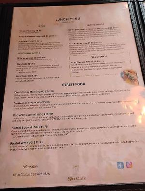   at Bio Cafe in Aberdeen