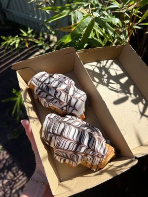 Vegan croissants  at Darringtons in Burswood