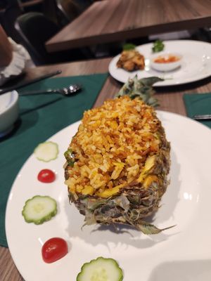 This fried rice is go good!!!! at Tam Chay - Do Duc Duc in Hanoi