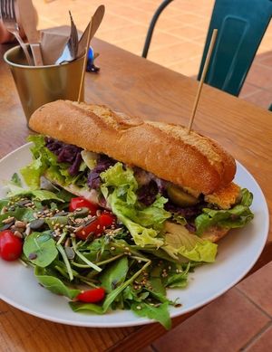 Po'Boy sandwich at Tierra in Tenerife