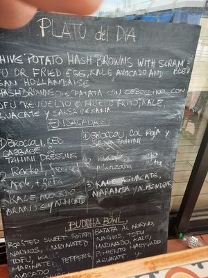 Plato del dia at Tierra in Tenerife