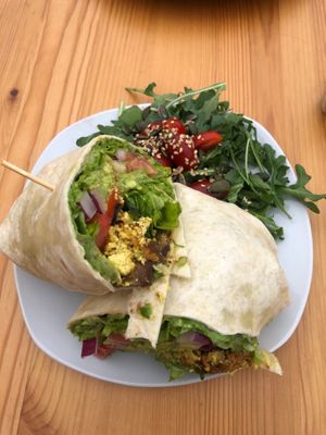 Breakfast wrap at Tierra in Tenerife