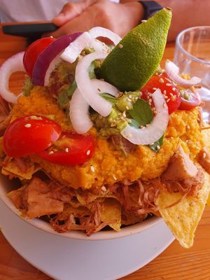 Nachos at Tierra in Tenerife