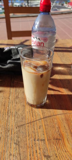 Special Iced coffee at Tierra in Tenerife