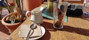 Special Iced coffee at Tierra in Tenerife