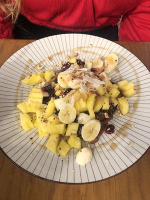 vegan pancakes  at Tierra in Tenerife