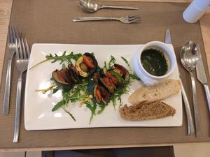 Vorspeise Antipasti vegan at Christkindlwirt in Steyr