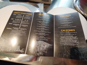 Menu 1 at Two Cities in Mason