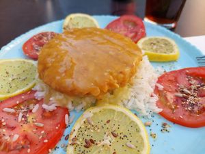 Lemon chicken at Pipoca in Murcia
