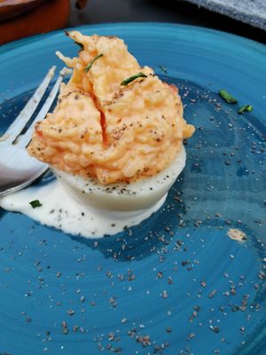 Boiled e*gs at Pipoca in Murcia