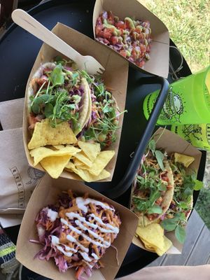 Taco at Taco Bar in Szigliget