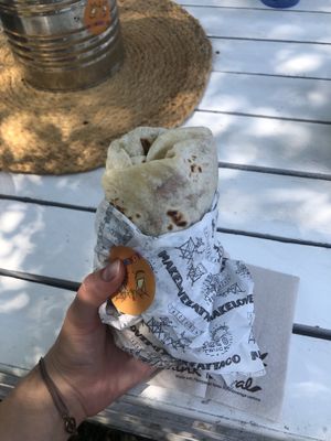 Vegan burrito  at Taco Bar in Szigliget