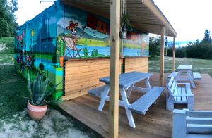 TacoBar, don’t look for taco truck  at Taco Bar in Szigliget