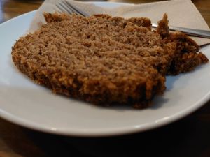 Biscoff Slice at Olivia's Coffee & Bakery in Loughborough