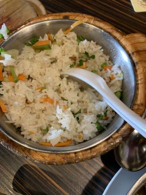 Vegetarian fried rice at Four Regions in Richmond Upon Thames