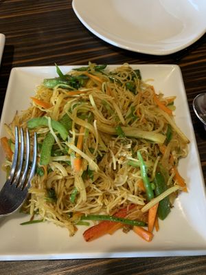 Singapore noodles at Four Regions in Richmond Upon Thames