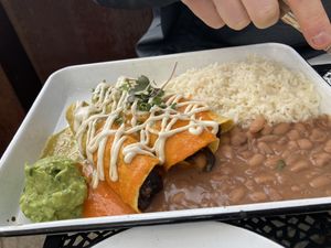 Enchiladas   at Cielo Rojo in Takoma Park