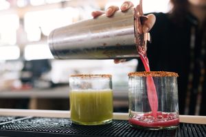 Margaritas at Cielo Rojo in Takoma Park