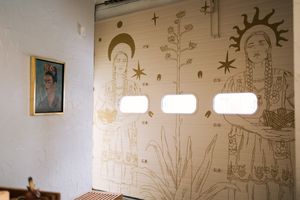 Front entrance at Cielo Rojo in Takoma Park