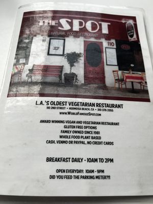   at The Spot Natural Foods in Hermosa Beach