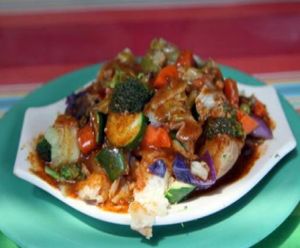 savory spud at The Spot Natural Foods in Hermosa Beach