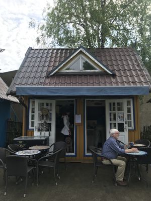 Outside at Sunny in Nida