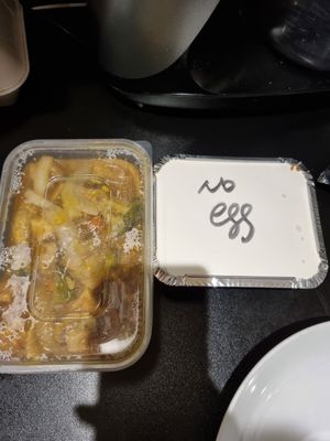 Clearly labelled at Welcome Inn in Paisley