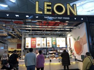 Actually the staff were nice especially the French girl who took all my change  at STN - LEON in Stansted