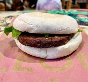 Sausage sandwich  at STN - LEON in Stansted