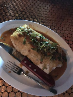 Breakfast burrito  at The Church Cantina in Tacoma