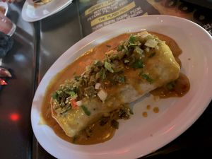 Vegan mourning burrito   at The Church Cantina in Tacoma