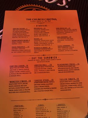   at The Church Cantina in Tacoma