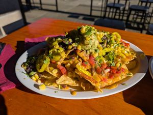 Nachos at The Church Cantina in Tacoma