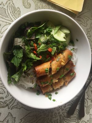 Bún Cha giò at Nichiren - Nhat Lien in Da Lat