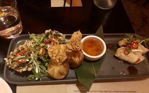 Banquet course 1 at Yulli's in Byron Bay