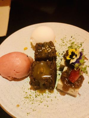 Banquet course #4 at Yulli's in Byron Bay