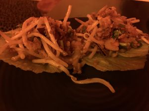 Small plates. This was good   at Yulli's in Byron Bay