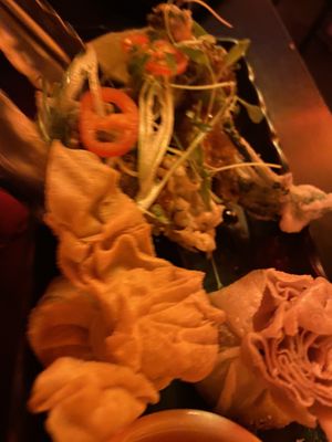 Loved these wontons at Yulli's in Byron Bay