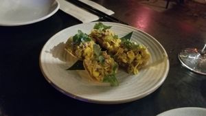 Taco wontons at Yulli's in Byron Bay