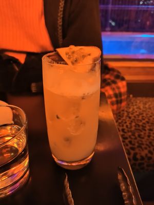 Passionfruit Rum Punch at Yulli's in Byron Bay