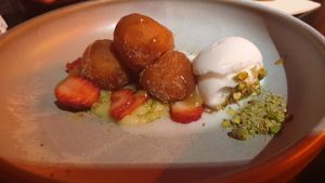 Sweet potato donuts at Yulli's in Byron Bay