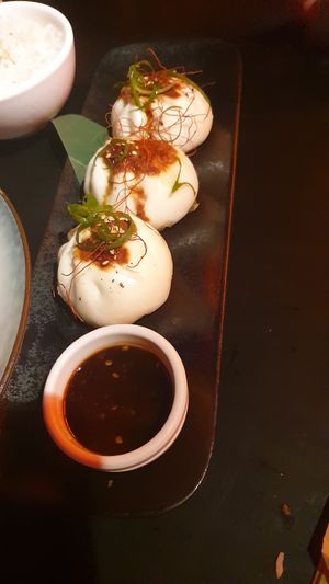 BBQ buns at Yulli's in Byron Bay