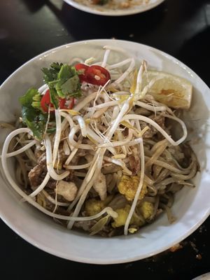 Pad Thai - yummy   at Yulli's in Byron Bay